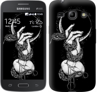 

Чохол на Samsung Galaxy Star Advance G350E Змія в руці 413039