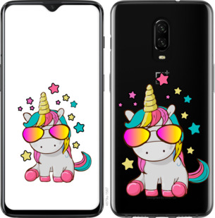 

Чехол Единорог в очках для OnePlus 6T 912020