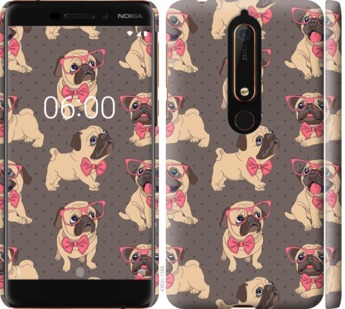 

Чохол мопсики 2 на Nokia 6.1 731757