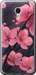 Чехол Пурпурная сакура для Meizu MX6