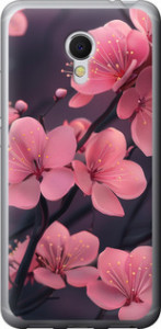 Чехол Пурпурная сакура для Meizu MX6