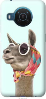 

Чехол Модная лама для Nokia X10 1273144