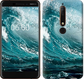 

Чехол Морская волна для Nokia 6.1 695854