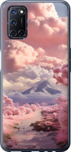 Чохол Рожеві хмари на Oppo A52