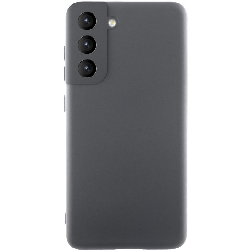 Чехол Silicone Cover Lakshmi Full Camera (AA) для Samsung Galaxy S21 FE (Шоколадный / Chocolate)