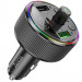 АЗУ FM модулятор Hoco E82 Guerrero PD30W+QC3.0 (2USB-A/1C) (Black)