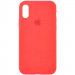 Чехол Silicone Case Full Protective (AA) для Apple iPhone XR (6.1") (Оранжевый / Pink citrus)