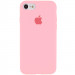 Чехол Silicone Case Full Protective (AA) для Apple iPhone 6/6s (4.7") (Розовый / Pink)