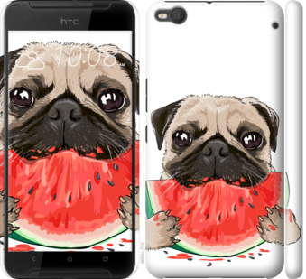 

Чохол Мопс і кавун на HTC One X9 843529