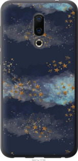 

Чехол Ночь золотые звезды для Meizu 16 1406125