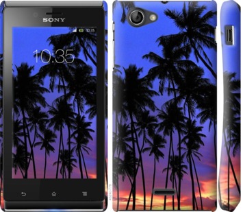 

Чохол Пальми на Sony Xperia J ST26i 759133
