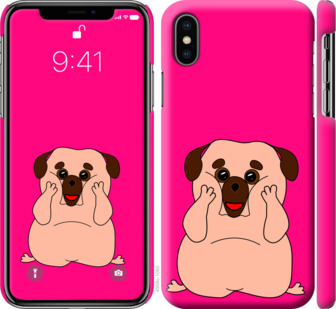 

Чохол Веселий мопс для iPhone XS (5.8") 928210