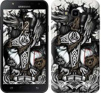 Чехол Тату Викинг для Samsung Galaxy J7 Neo J701F