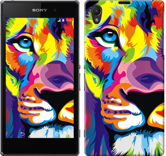 

Чохол Різнобарвний лев на Sony Xperia Z1 C6902 261593