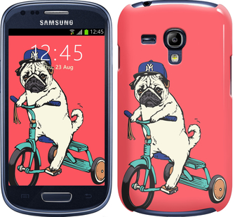 

Чехол Мопс на велосипеде для Samsung Galaxy S3 mini 87546