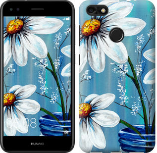 

Чехол Красивые арт-ромашки для Huawei Nova Lite 2017 650394