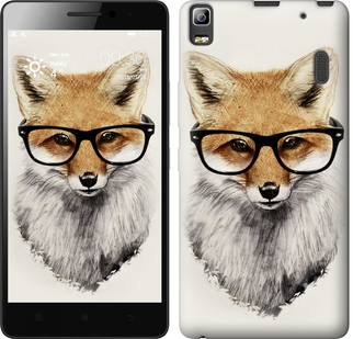 

Чохол Лис в окулярах на Lenovo A7000 634355