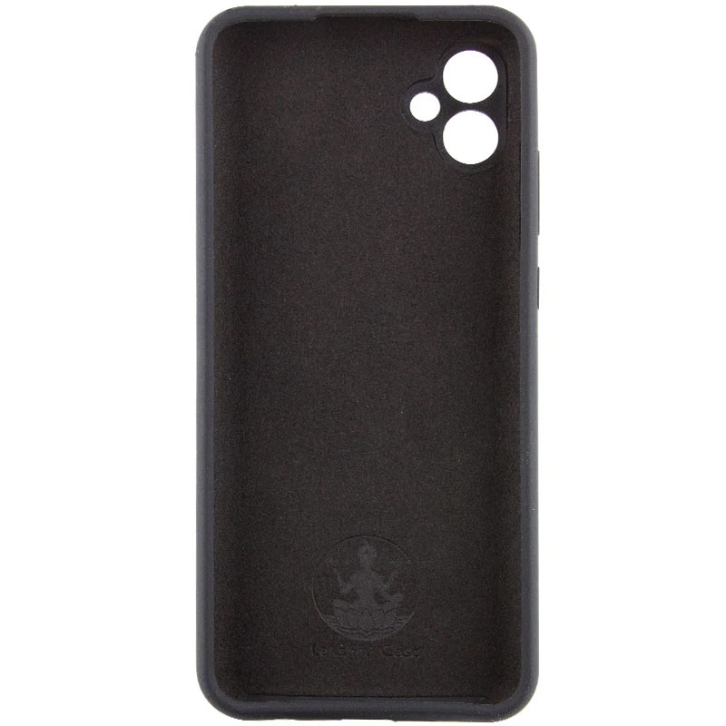 Фото Чохол Silicone Cover Lakshmi Full Camera (AAA) with Logo на Samsung Galaxy A06 (Чорний / Black) на vchehle.ua