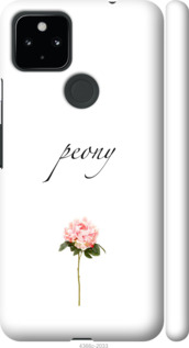 

Чохол Півонія на Google Pixel 5 XL 1427703