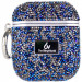 TPU чохол Bling World Rock Diamond на наушников AirPods 1/2 (Синій)