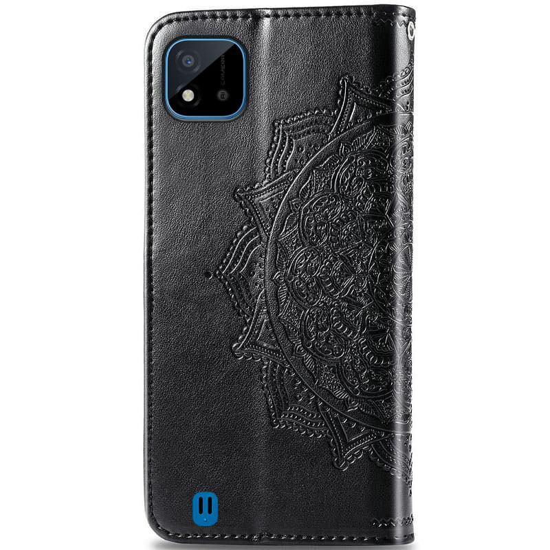 Фото Кожаный чехол-книжка Art Case с визитницей для Realme C11 (2021) (Черный) в магазине vchehle.ua