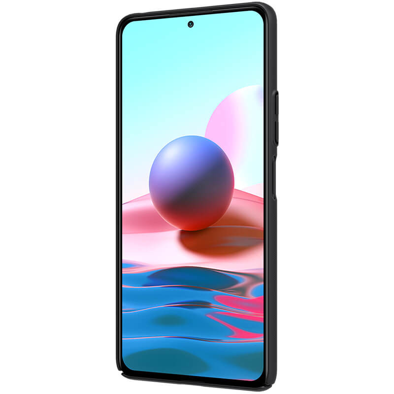 Чохол Nillkin Matte на Xiaomi Redmi Note 10 Pro / Note 10 Pro Max (Чорний) в магазині vchehle.ua