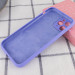 Фото Чехол Silicone Case Full Camera Protective (AA) NO LOGO для Apple iPhone 12 Pro (6.1") (Сиреневый / Dasheen) на vchehle.ua
