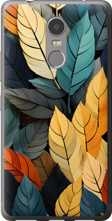 

Чехол Кольорове листя для Lenovo K6 Note 1629862