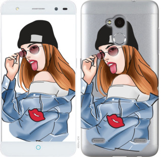 

Чехол Девушка v3 для ZTE V7 Lite 843355
