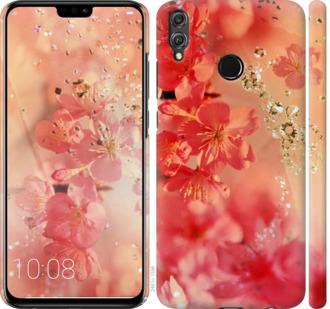 

Чехол Розовые цветы для Huawei Honor 6X 324712
