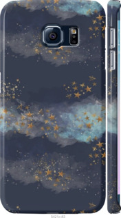 

Чохол Ночь золотые звезды для Samsung Galaxy S6 Edge G925F 1405875