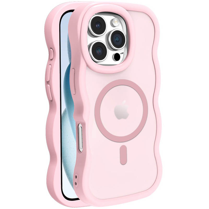 Чохол TPU+PC Undine with Magnetic Safe на Apple iPhone 16 Pro Max (6.9") (Pink)