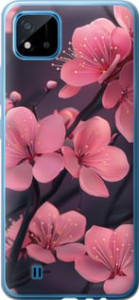 Чехол Пурпурная сакура для Realme C20A