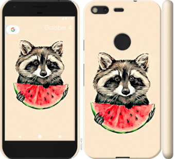 

Чохол Єнотик з кавуном на Google Pixel 800169