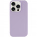 Чохол Silicone Case Full Protective (AA) NO LOGO на Apple iPhone 16 Pro Max (6.9") (Бузковий / Lilac)