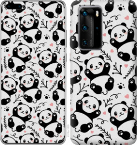 Чехол Панды для Huawei P40 Pro