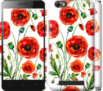 

Чехол Нарисованные маки для Lenovo Vibe C A2020 743958