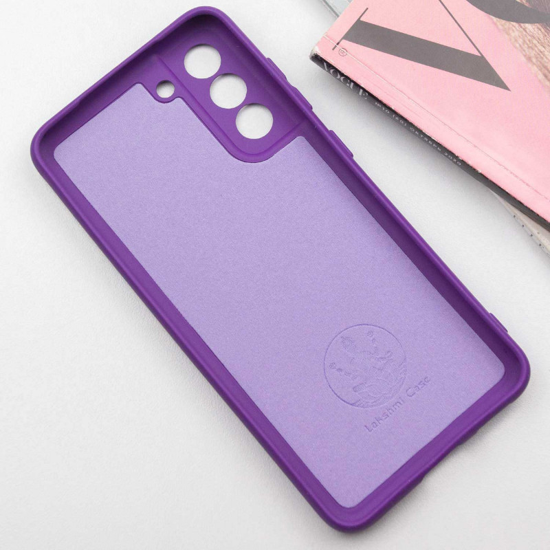 Фото Чохол Silicone Cover Lakshmi Full Camera (AA) на Samsung Galaxy S24 FE (Фіолетовий / Purple) в маназині vchehle.ua