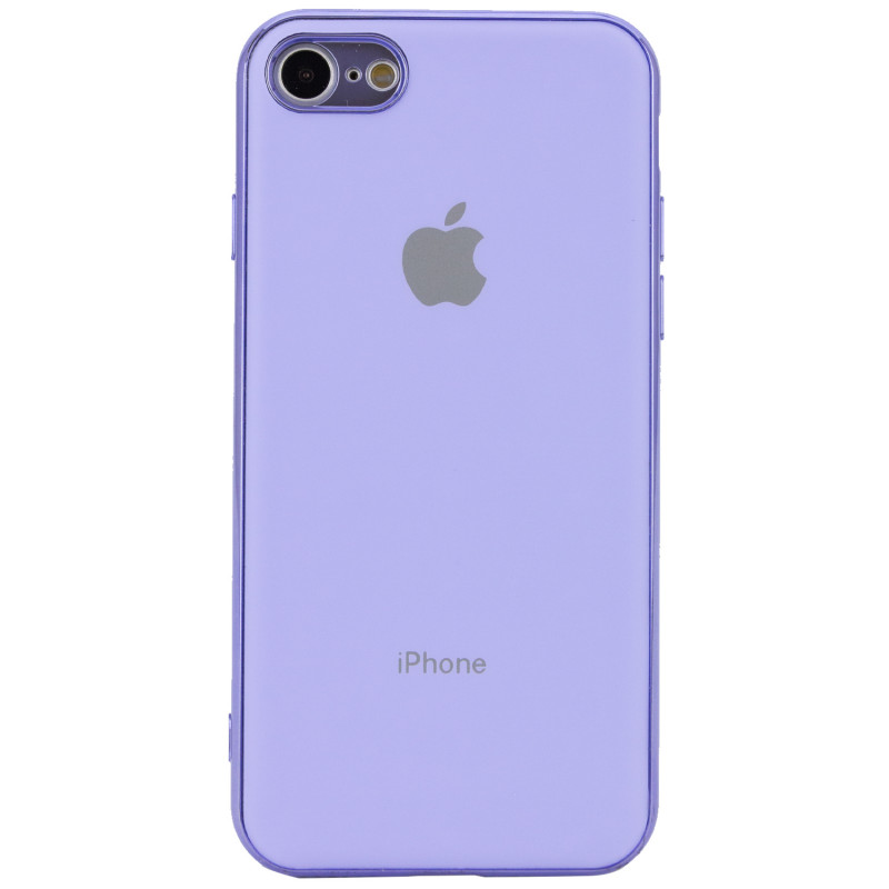 TPU чохол Matte LOGO на Apple iPhone 7 / 8 (4.7") (Фіолетовий / Lilac)