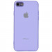 TPU чохол Matte LOGO на Apple iPhone 7 / 8 (4.7") (Фіолетовий / Lilac)