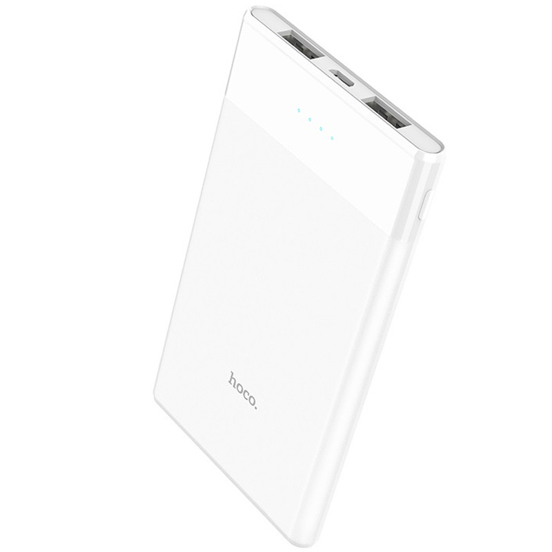 Портативний зарядний пристрій Power Bank Hoco B35D Entourage 5000 mAh (white)