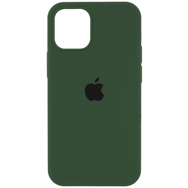 Чохол Silicone Case Full Protective (AA) на Apple iPhone 14 Pro (6.1") (Зелений / Army green)