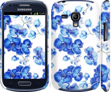 

Чехол Голубые орхидеи для Samsung Galaxy S3 mini 724861