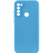 Чехол TPU GETMAN Liquid Silk Full Camera для Xiaomi Redmi Note 8T (Голубой / Blue)