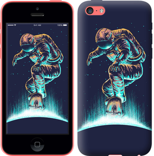 

Чехол Космонавт на скейтборде для iPhone 5c 591172