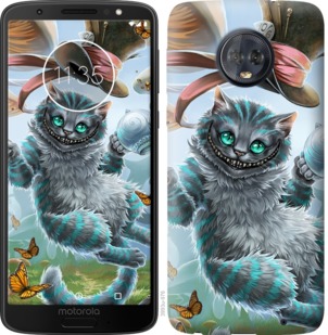 

Чехол Чеширский кот 2 для Motorola Moto G6 Plus 762649