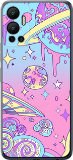

Чехол Розовая галактика для Infinix Hot 12 1696393