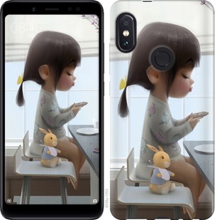 

Чохол Мила дівчинка з зайчиком на Xiaomi Redmi Note 6 Pro 669351