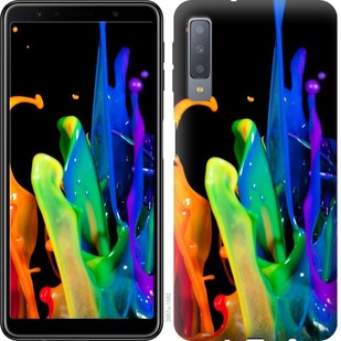 

Чохол бризки фарби на Samsung Galaxy A7 (2018) A750F 679501