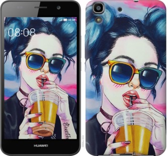 

Чехол Арт-девушка в очках для Huawei Honor 7i 700975